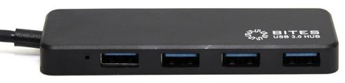 Концентратор 5bites HB34-310BK 4*USB3.0, USB Plug, черный