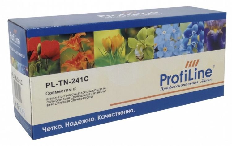 

Картридж ProfiLine PL-TN-241C для принтеров Brother HL3140CW/3170СDW/DCP9020CDW/MFC9330CDW 1400 копий ProfiLine, PL-TN-241C