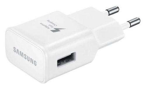 Зарядное устройство сетевое Samsung EP-TA20EWECGRU для Samsung, кабель USB Type C, 2A, белый