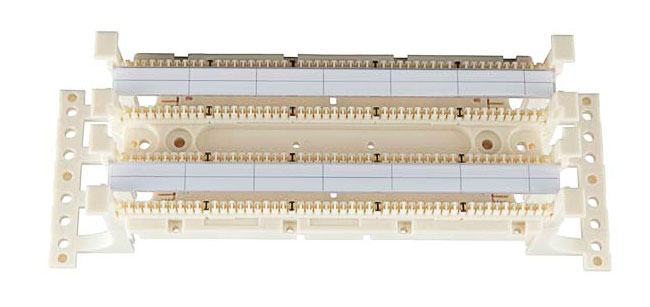 Кросс-панель Cabeus CP-200P-110TYPE 200 парная 110 типа, 19 2U (без модулей)