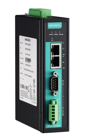 Сервер MOXA NPort IA5150A-T 1-port RS-232/422/485 advanced, DB9 + TB, dual 10/100BaseT(X)