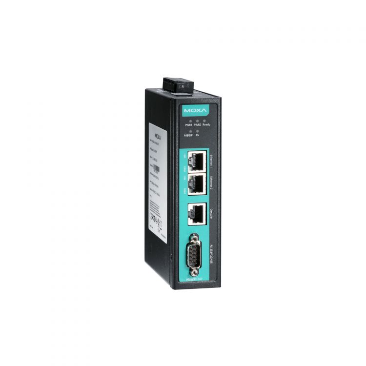 

Преобразователь MOXA MGate 5103 1-port Modbus RTU/ASCII/TCP/EtherNet/IP-to-PROFINET gateway, t: 0/60, MGate 5103