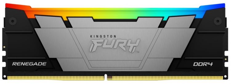 Модуль памяти DDR4 32GB Kingston FURY KF432C16RB2A/32 Renegade RGB 3200MHz CL16 2RX8 1.35V 288-pin 16Gbit KF432C16RB2A/32 KF432C16RB2A/32 - фото 1