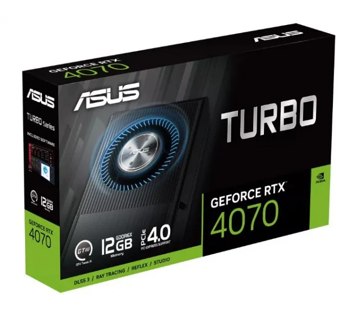 фото ASUS GeForce RTX 4070 Turbo (TURBO-RTX4070-12G)