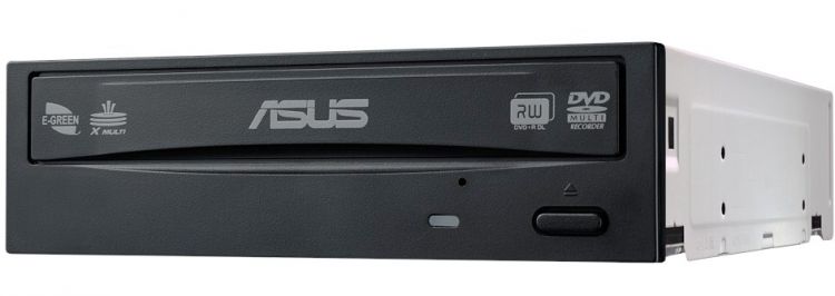 Привод DVD±RW ASUS DRW-24D5MT black SATA Black 16x 12x 48x 24x 8x bulk диск dvd r vs 4 7 gb 16x bulk 50 50 600 vsdvdrb5003