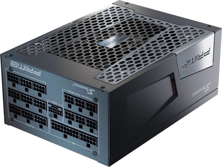 

Блок питания ATX SeaSonic PRIME TX-1300 1300W, 80+ titanium, 135mm fan, full modular, RTL, PRIME TX-1300