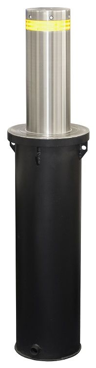 Боллард Smartec ST-RD126AL-SS автоматический, 217 мм диаметр, 600 мм высота, 6 мм нержавеющая сталь, скорость подъема 3.8 с, питание 220 В (AC)