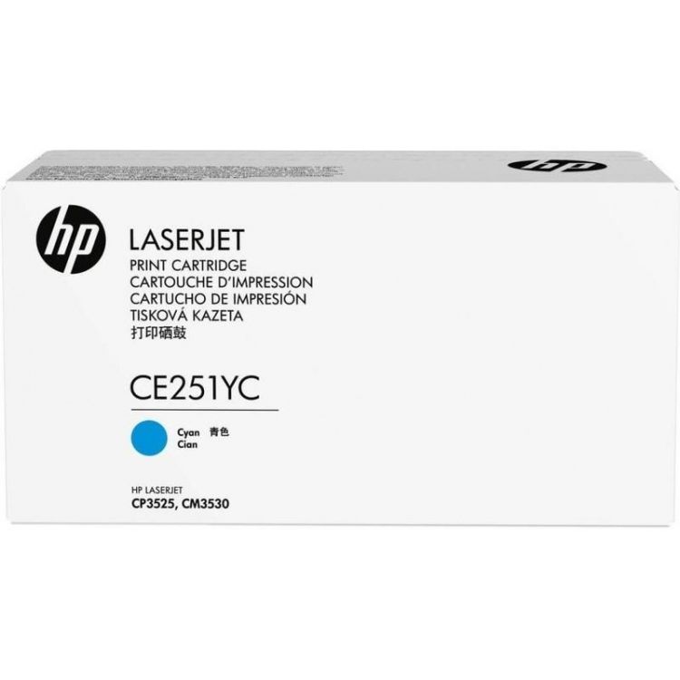 

Картридж HP CE251YC CLJ CP3525/CM3530MFP (7900 стр), CE251YC