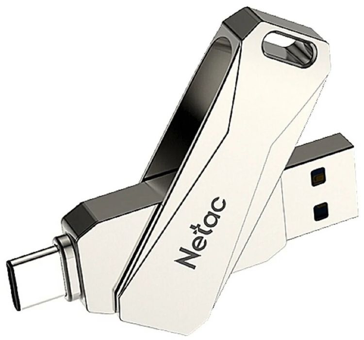 

Накопитель USB 3.0 512GB Netac U782C TypeC, металлическая, U782C