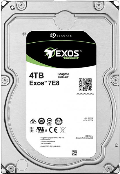 

Жесткий диск 4TB SAS 12Gb/s Seagate ST4000NM005A 3.5" Exos 7E8 7200rpm 256MB, ST4000NM005A