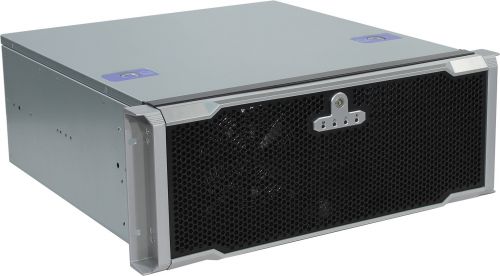 Корпус серверный 4U Procase EM443D-B-0 черный, дверца, без блока питания, глубина 430мм, MB 12"x9.6"