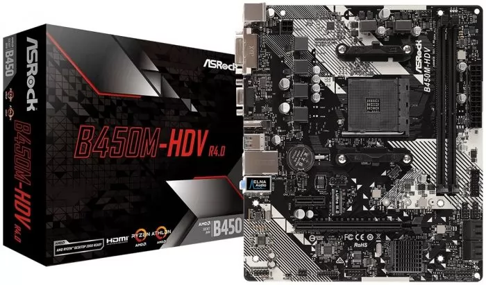 ASRock B450M-HDV R4.0