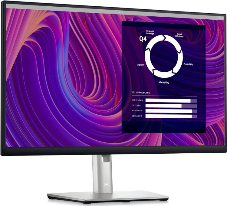 

Монитор 23,8" Dell P2423D 210-BDEG 2560x1440, IPS LED, 16:9, 5ms, 1000:1, 60Hz, 300cd/m2, 178°/178°, HDMI, DP, 4*USB, black/silver, P2423D