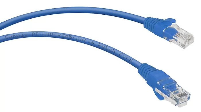 Cabeus PC-UTP-RJ45-Cat.6-2m-BL-LSZH