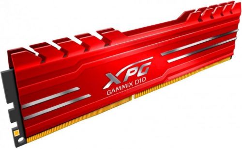 Модуль памяти DDR4 8GB ADATA AX4U32008G16A-SR10 XPG GAMMIX D10 red PC4-25600 3200MHz CL16 радиатор 1.35V RTL - фото 1