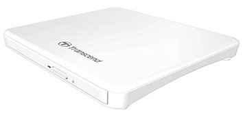 Привод DVD±RW внешний Transcend TS8XDVDS-W USB-Power, Slim, 8X Portable, White, Rtl