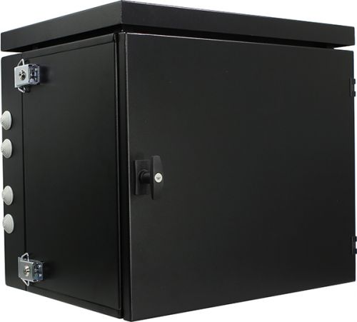 Шкаф настенный 19, 9U NT WALLBOX IP55 9-64 B 189256 пылевлагозащищенный, черный, 600*460, дверь цельнометалл.