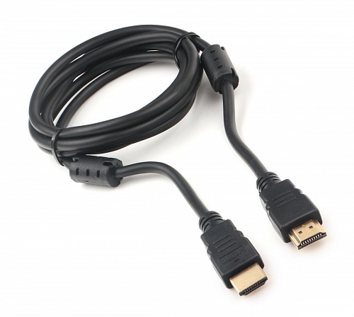 

Кабель интерфейсный HDMI Cablexpert CCF2-HDMI4-6 1,8м, v2.0, 19M/19M, черный, позол.разъемы, экран, 2 ферр кольца, CCF2-HDMI4-6