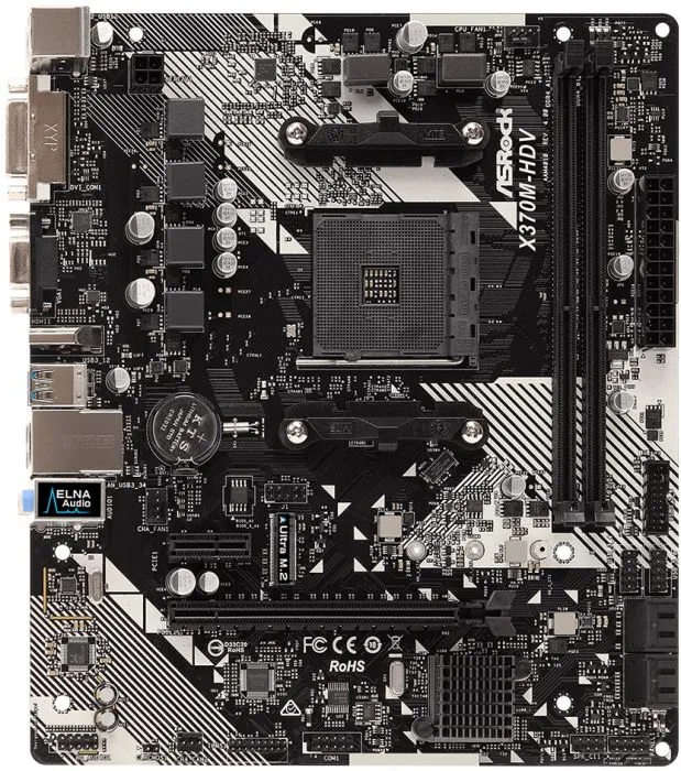 фото ASRock X370M-HDV R4.0