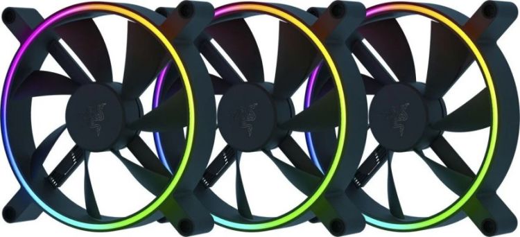 

Вентилятор для корпуса Razer Kunai Chroma RGB RC21-01810200-R3M1 140х140х25mm, 1600rpm, 15-30dBA, 34.48-81 CFM, 4pin, Kunai Chroma RGB