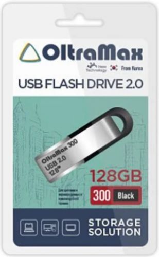 

Накопитель USB 2.0 128GB OltraMax OM-128GB-300-Black, OM-128GB-300-Black