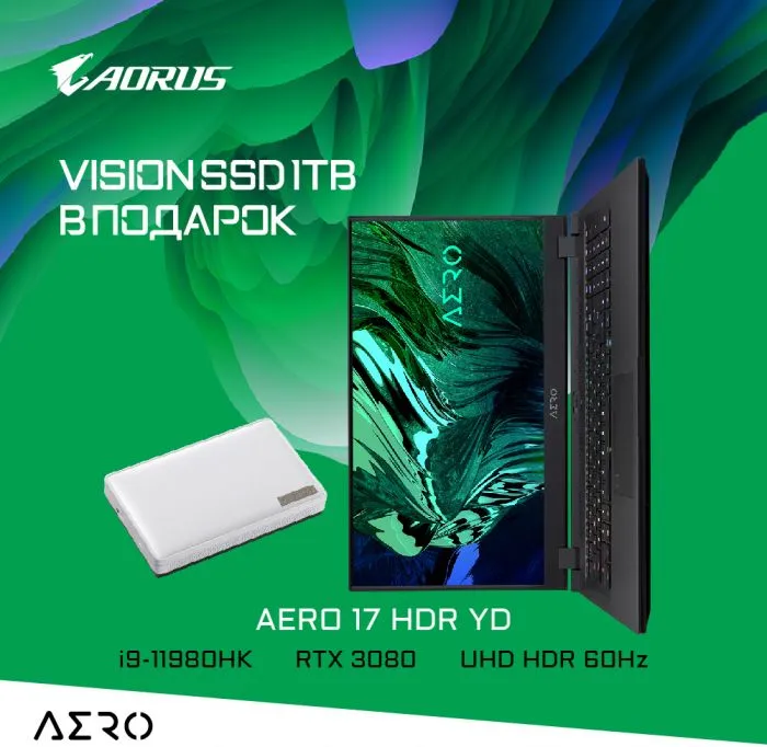 фото GIGABYTE AERO 17 HDR