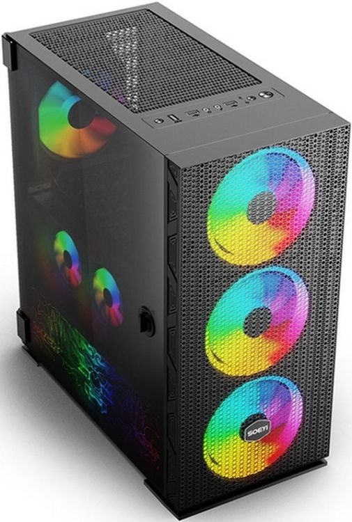 

Корпус eATX ACD AX8-B20 без БП, боковая панель из закалённого стекла, 2*USB 2.0, USB 3.2, AX8-B20
