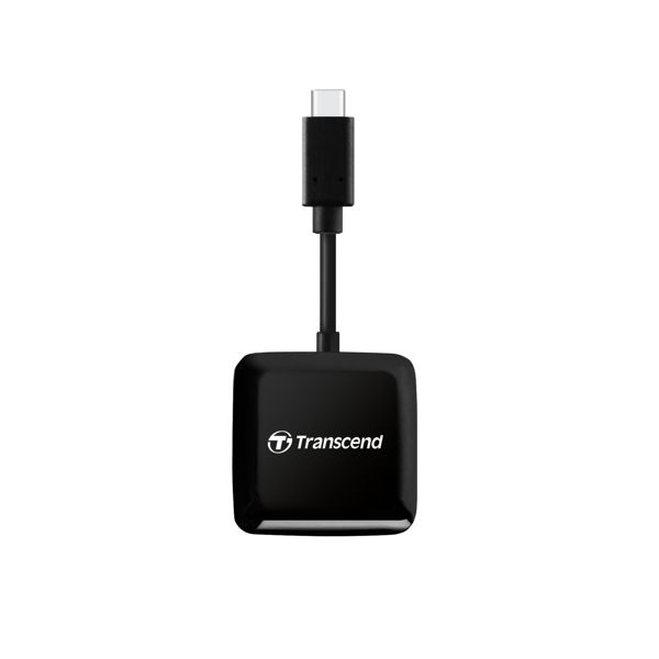 Карт-ридер внешний Transcend TS-RDC3 USB Type-C (USB 3.2 Gen 1) / SD / MicroSD