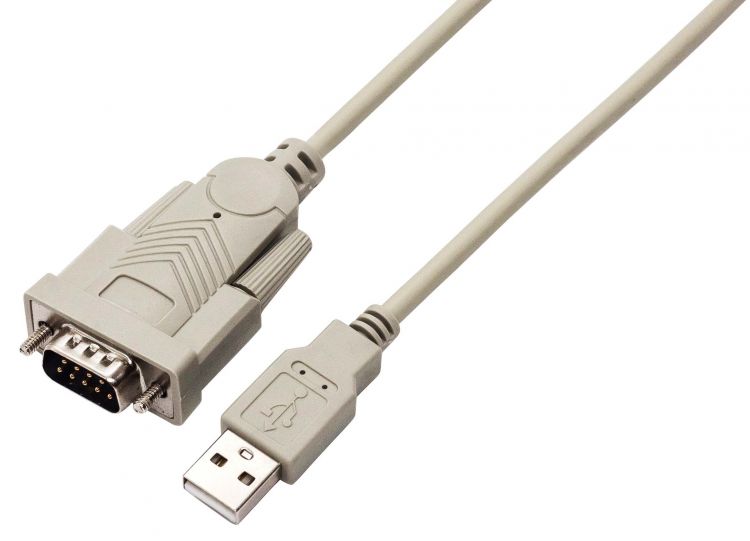 

Адаптер USB Filum FL-С-UAM-DB9M 1.8 м., Win XP-10, разъемы: USB A male- DB 9 male, пакет., FL-С-UAM-DB9M