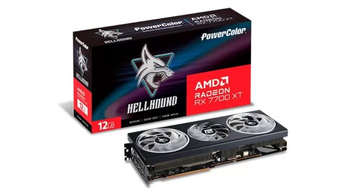 PowerColor Radeon RX 7700XT 12G-L/OC Hellhound