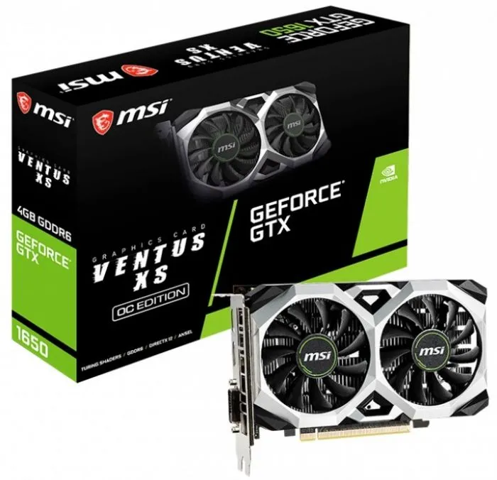 фото MSI GeForce GTX 1650 D6 VENTUS XS OC