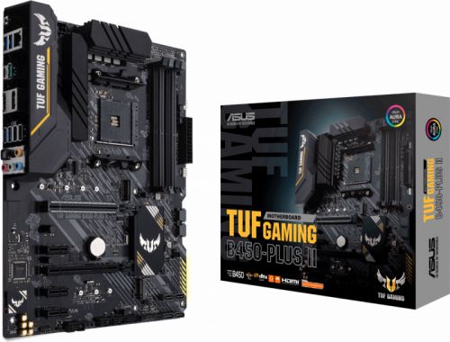 Материнская плата ATX ASUS TUF GAMING B450-PLUS II 90MB1650-M0EAY0 (AM4, AMD B450, 4*DDR4(4400), 4*S