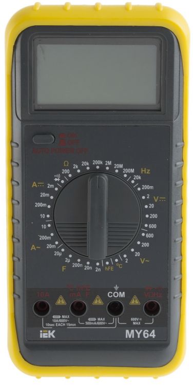 Мультиметр IEK TMD-5S-064 Professional MY64 цифровой