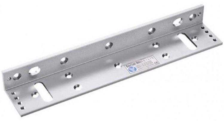 цена Уголок Yli Electronic MBK-350NL монтажный L-oбразный для тонких дверей (металлических, деревянных и металлопластиковых).