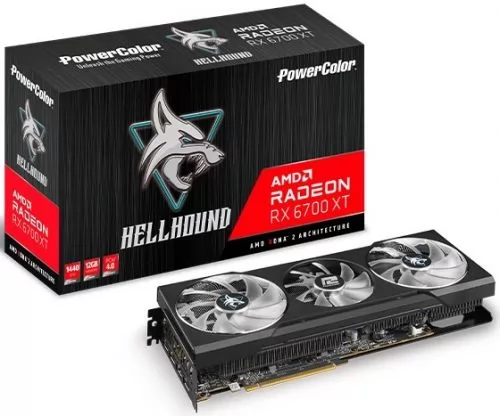 PowerColor Radeon RX 6700 XT Hellhound (AXRX 6700XT 12GBD6-3DHL)