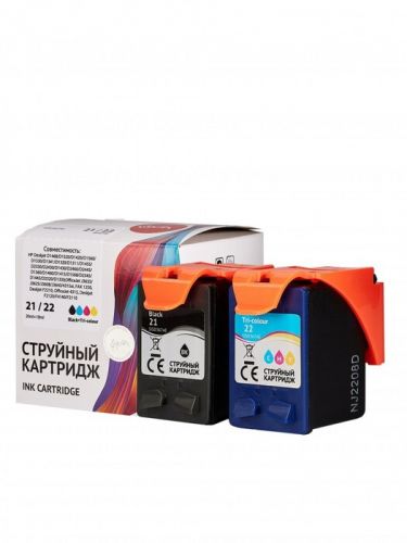 

Картридж струйный Sakura SD367AE (№21 Black/22 Tri-colour), SD367AE (№21 Black/22 Tri-colour)