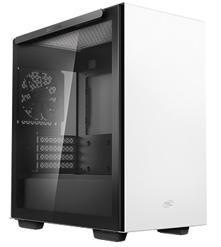 

Корпус mATX Deepcool MACUBE 110 WH без БП, боковое окно (закаленное стекло), белый, MACUBE 110 WH