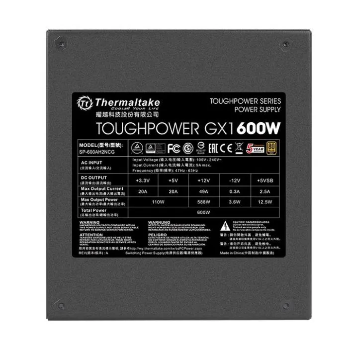 Thermaltake Toughpower GX1 600W