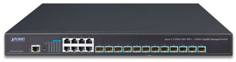 

Коммутатор Planet XGS-6350-12X8TR Layer 3, 12-Port 10G SFP+ +8-Port 10/100/1000T Managed Switch with Dual 100~240V AC Redundant Power, XGS-6350-12X8TR