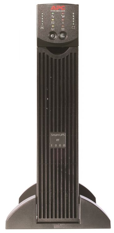 

Источник бесперебойного питания APC SRT1000XLI Smart-UPS SRT, 1000VA/1000W, On-Line, Extended-run, Tower (Rack 2U convertible), black, SRT1000XLI