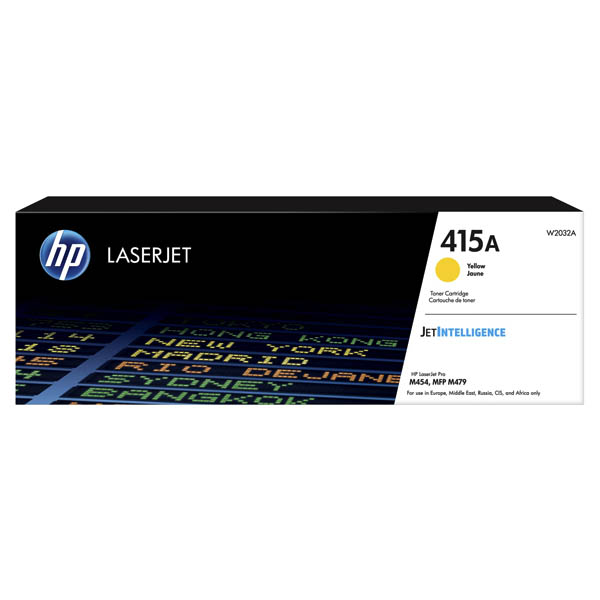 Картридж HP 415A W2032A желтый (2100стр.) для LJ M454/MFP M479