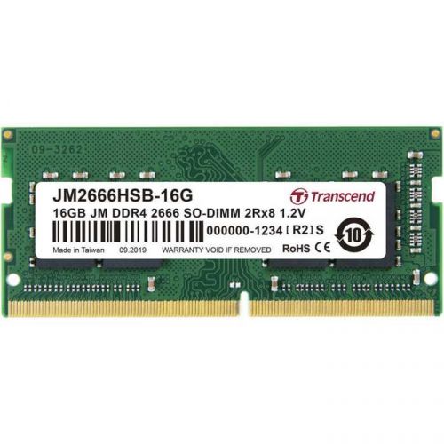 Модуль памяти SODIMM DDR4 16GB Transcend JM2666HSB-16G