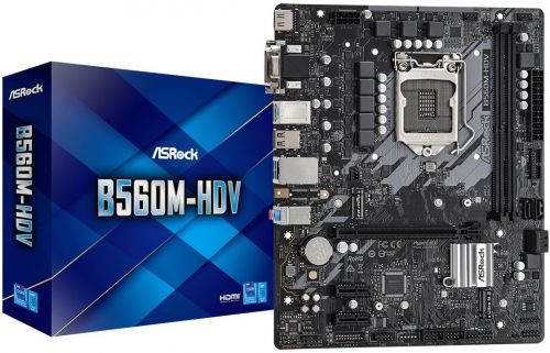 Материнская плата mATX ASRock B560M-HDV