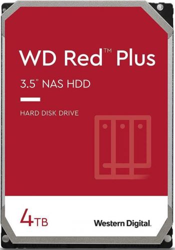 Жесткий диск 4TB SATA 6Gb/s Western Digital WD40EFZX WD Red Plus 3.5