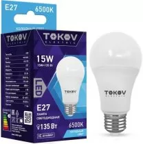 фото TOKOV ELECTRIC TKE-A60-E27-15-6.5K