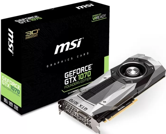 MSI GTX 1070 FOUNDERS EDITION