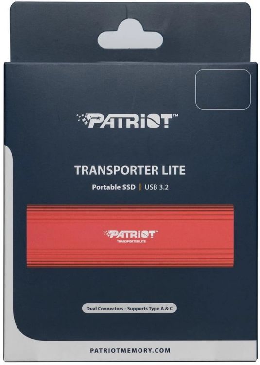 

Внешний SSD USB 3.2 Gen 2 Type-C Patriot Memory PTPL512GPEC 512GB, 1000/1000MB/s, PTPL512GPEC