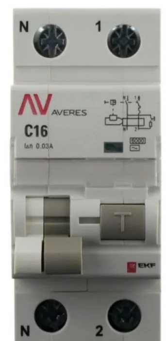 фото EKF rcbo6-1pn-25C-30-a-av