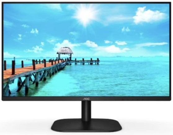 Монитор 24" AOC 24B2XHM2 1920x1080, 4 ms, 178°/178°, 250 cd/m, 20000000:1, VA, HDMI, VGA