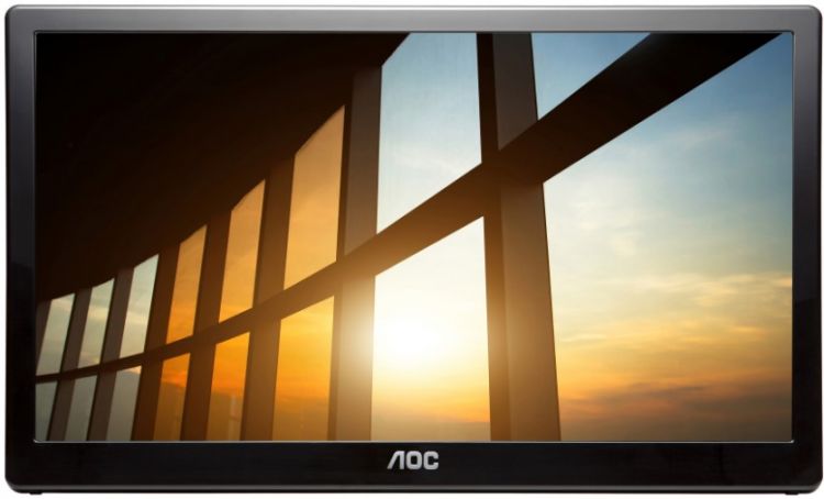 

Монитор 15,6" AOC I1659FWUX 1920x1080, 220 кд/м², 700:1, 10 мс, 160°/160°, IPS, USB Type-C, I1659FWUX